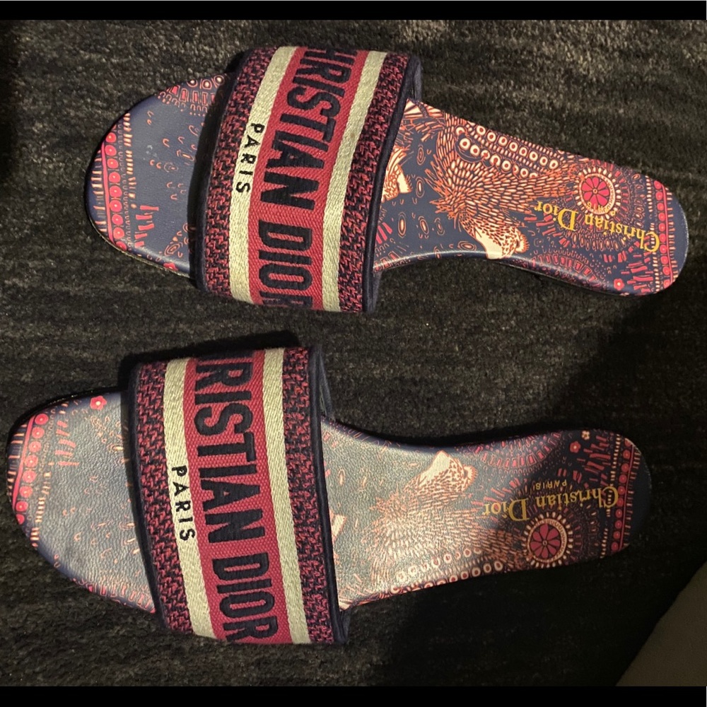 Christian Dior slides